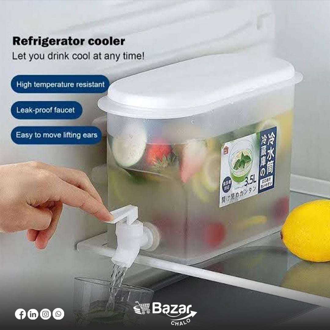 3.5 Liter Juice Dispenser | Large Capacity Beverage Server for Parties & Events