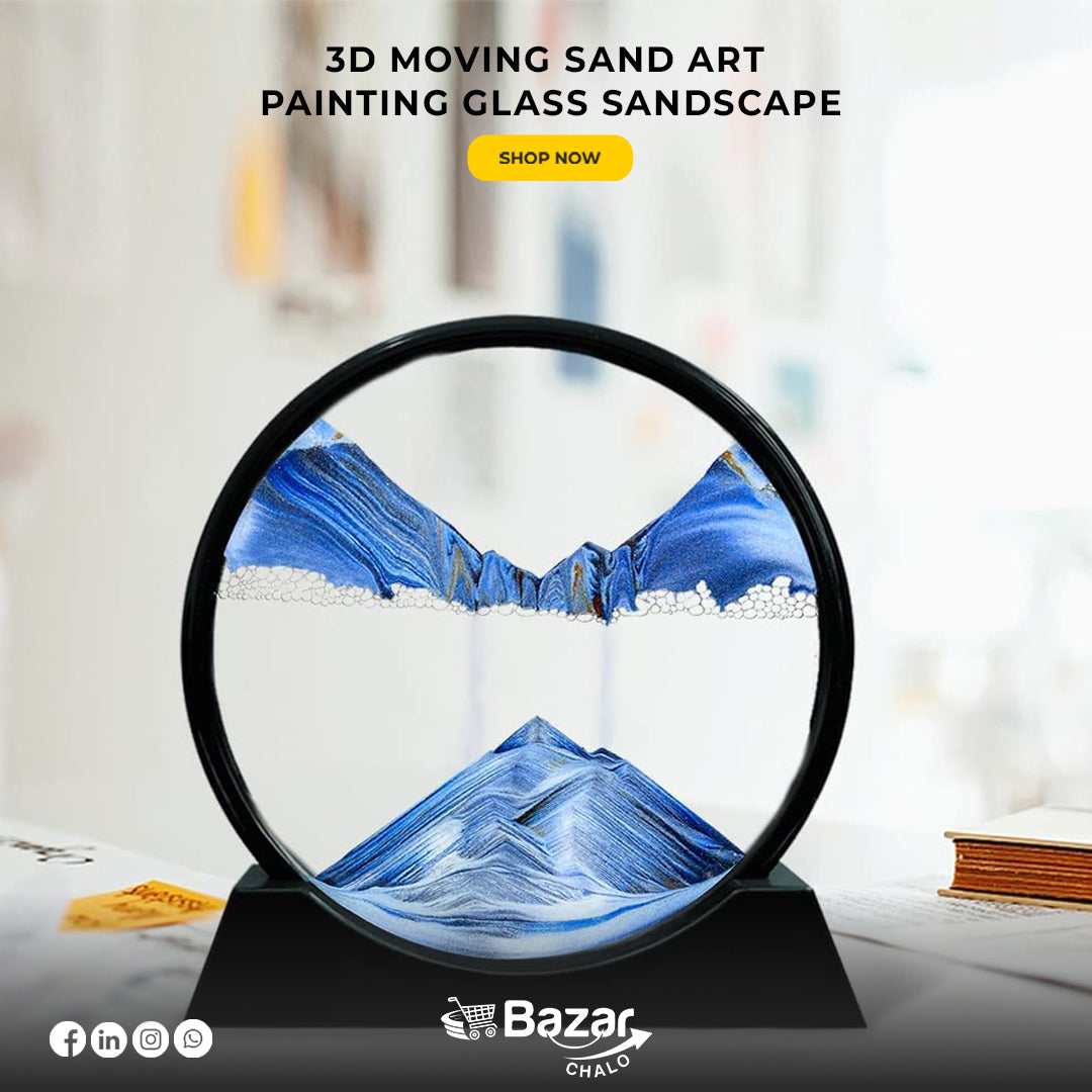 3d moving sand art