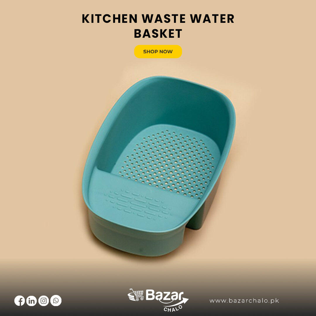 Kitchen Waste Water Basket Storage Rack
