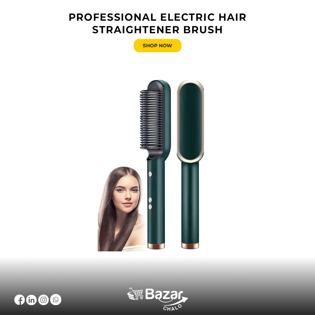 Portable hair straightener