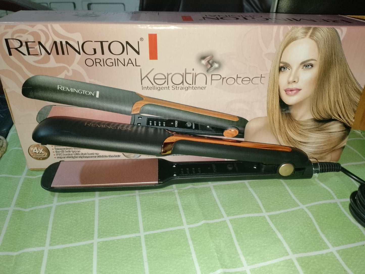 Remington keratin straightener