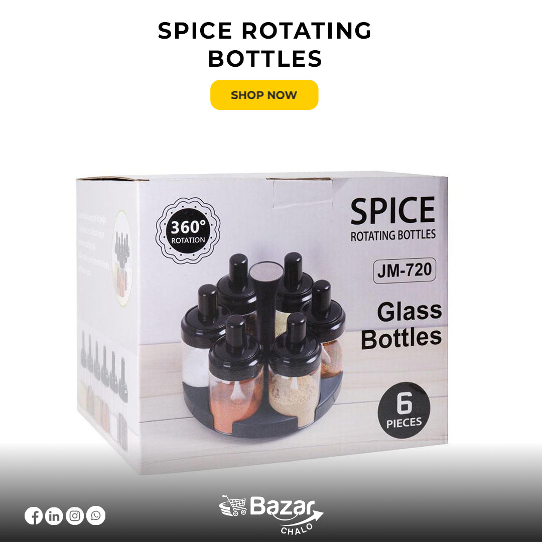 kitchen glass bottle for spices