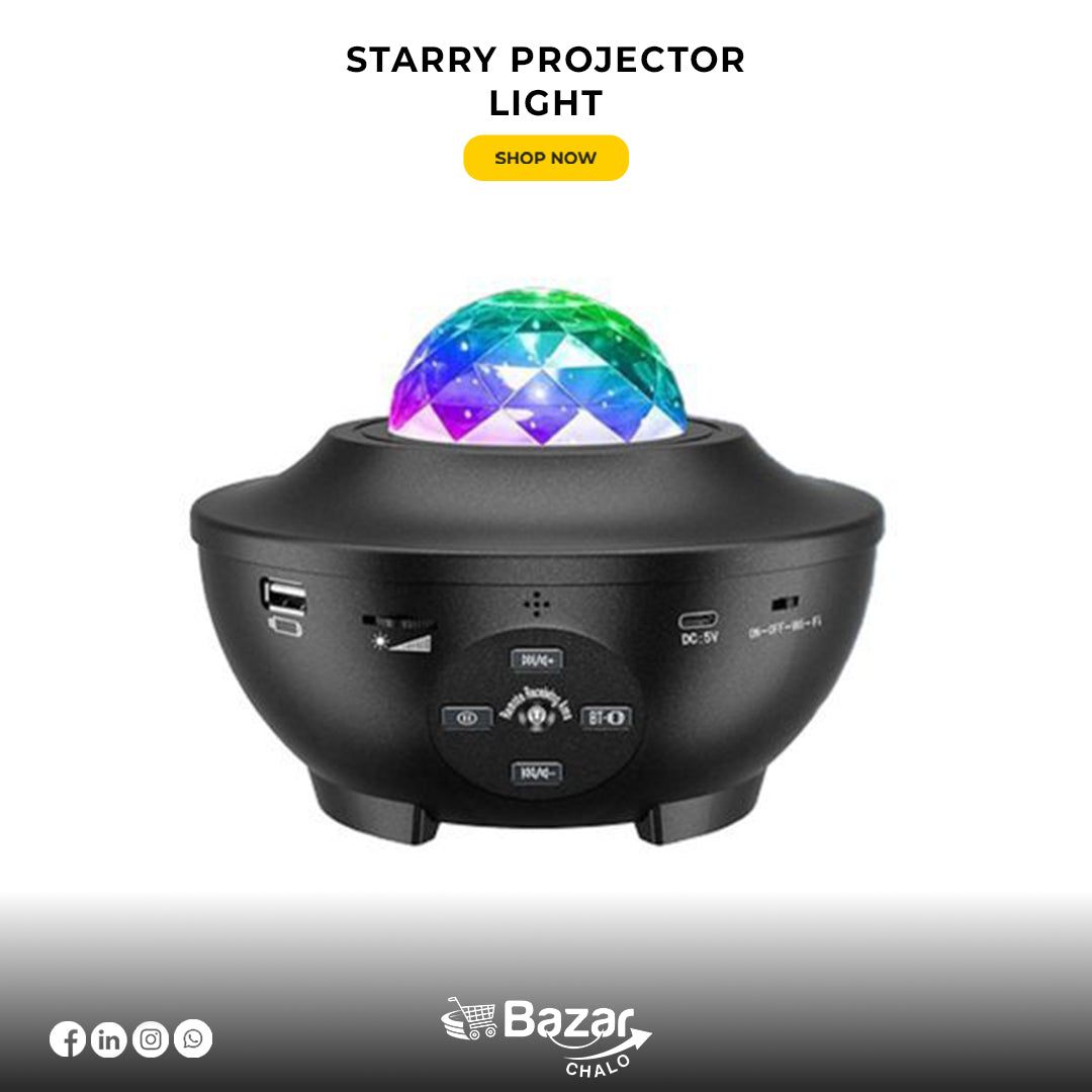 Starry lamp projector light