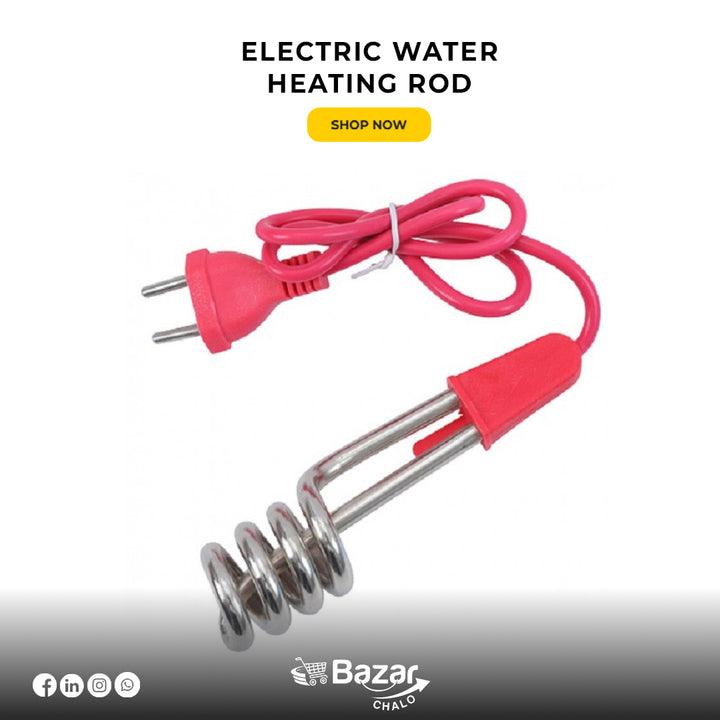 Electric water heating rod