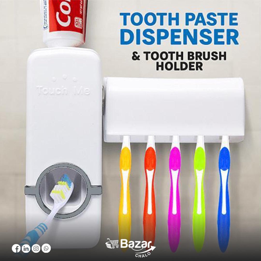Automatic toothpaste dispenser 