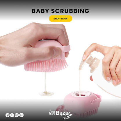 scrubbing brush for pets 