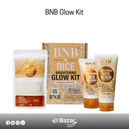 BNB Glow Kit with rice