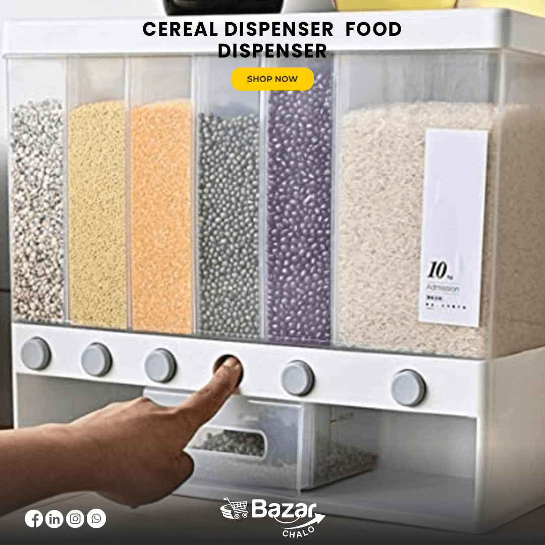 10 Kg Food and Rice Dispenser 