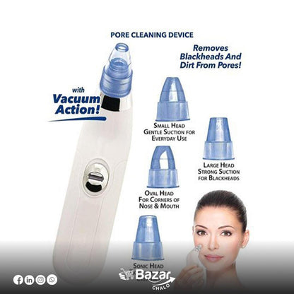 derma suction 4 in 1 black head remover 