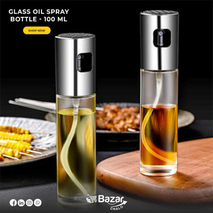 Glass Oil Spray bottle 100 Ml