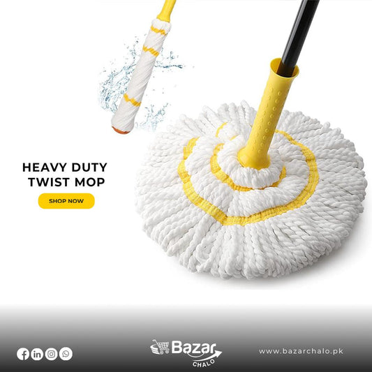 Heavy duty twist mop best for cleaning 