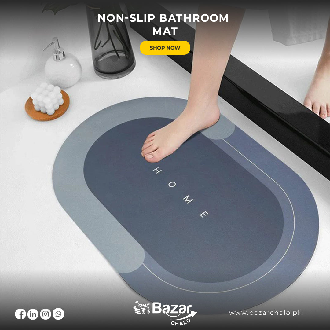 Non Slip bathroom mat 