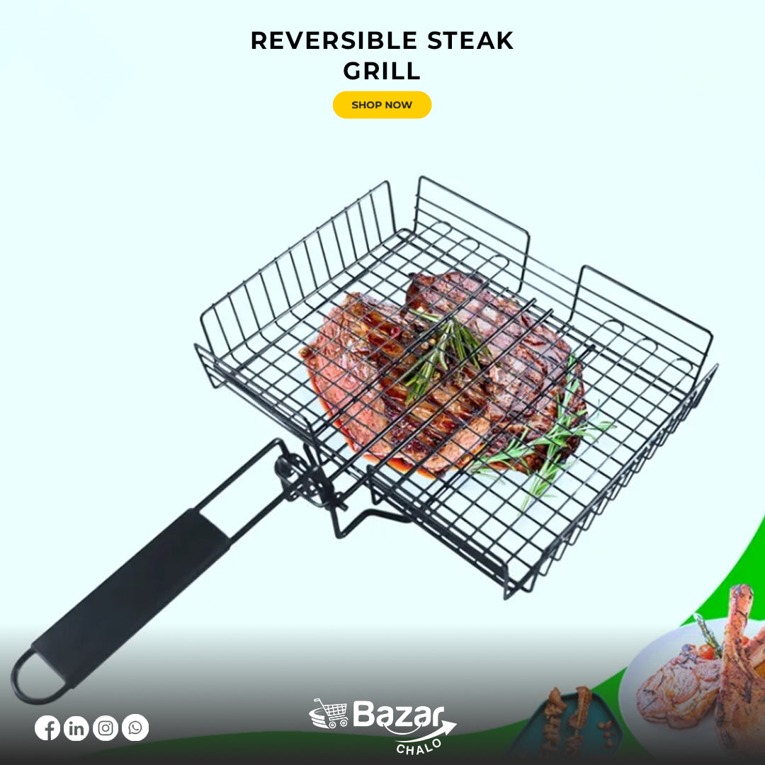 Portable BBQ Grill With Big Rod