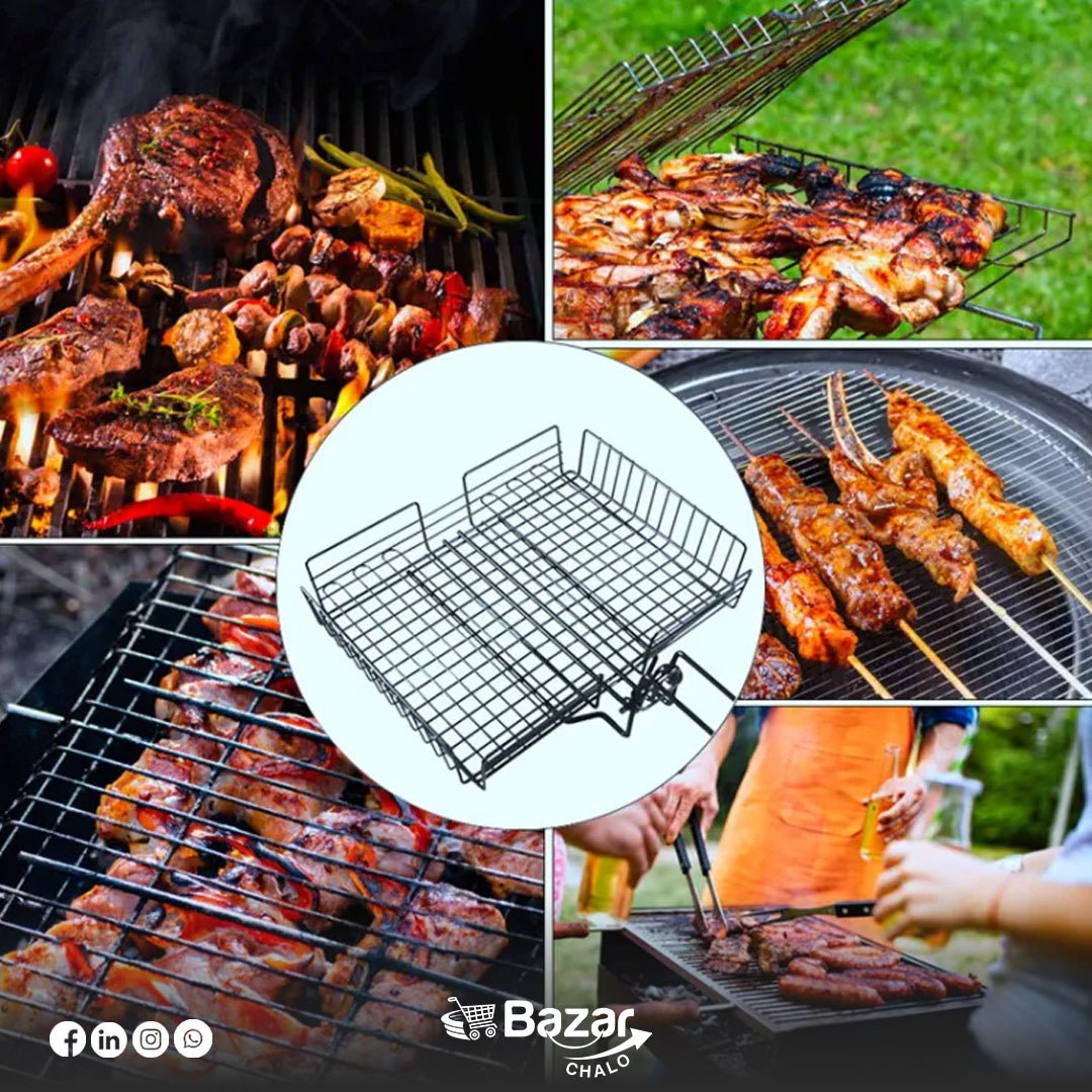 BBQ Grill for Fish Steak Chicken 