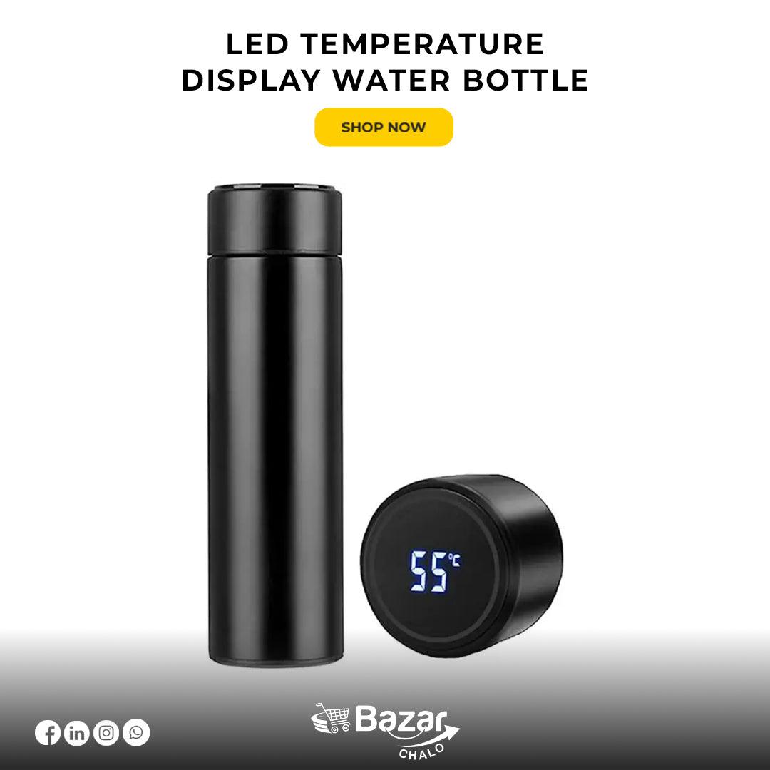 Led Temperature Display Water Bottle 