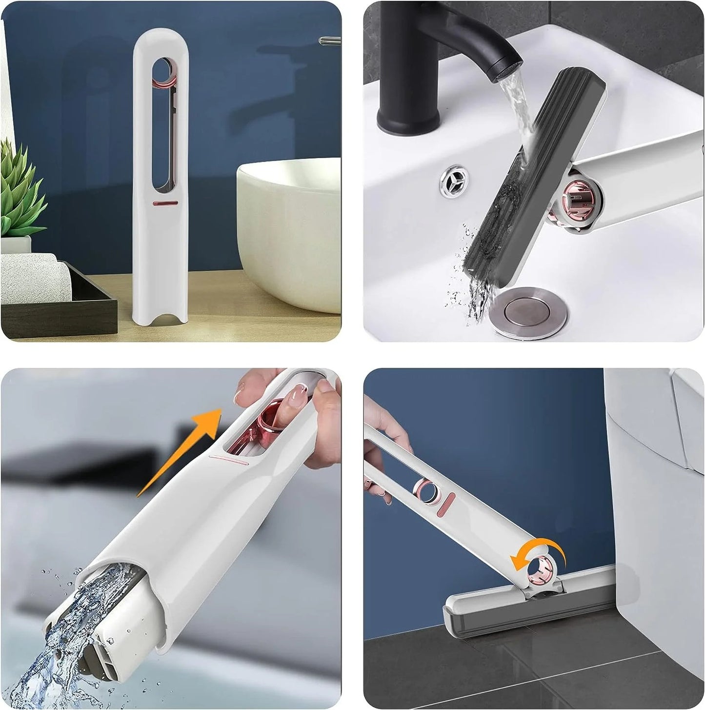 Easy cleaning portable sponge mop 