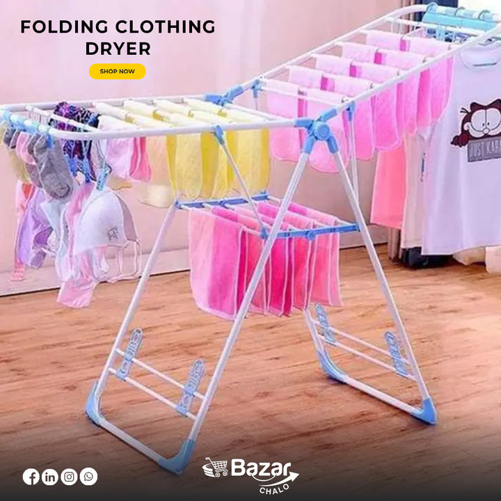 Clothes Drying Rack Laundry Foldable