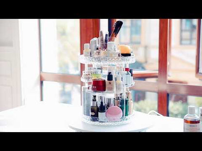 360° Rotating Makeup Organizer Stand